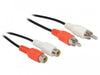EAN 4043619858071 - DeLOCK 85807 cable de audio 5 m 2 x RCA Negro, Rojo, Blanco imagen 2