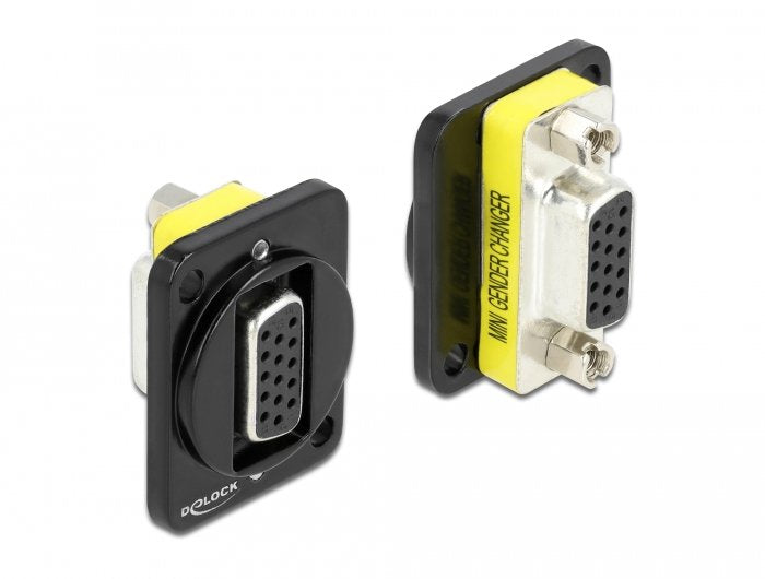 EAN 4043619867929 - DeLOCK 86792 cambiador de género para cable Negro imagen 1