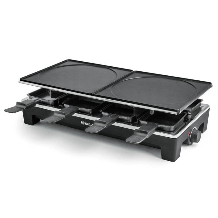 EAN 4001797239600 - Rommelsbacher RCS 1350 parrilla de interior 8 personas(s) 1350 W Negro, Acero inoxidable imagen 5