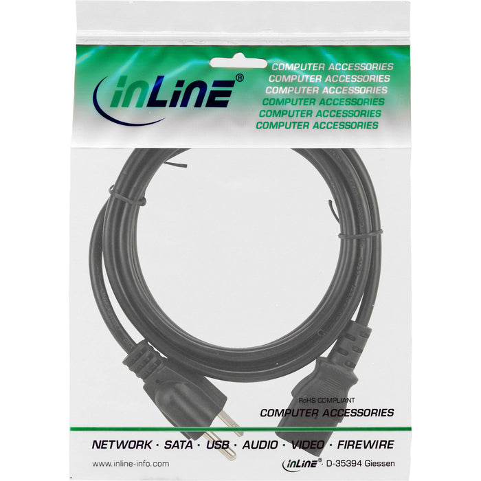 EAN 4043718264995 - InLine 16655J cable de transmisión Negro 5 m Enchufe tipo B C13 acoplador imagen 2