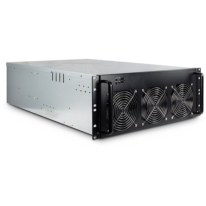 EAN 4260455647779 - Inter-Tech IPC 4W40 Mining-Rack Estante Negro imagen 1