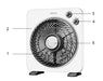 EAN 8425490135605 - Sogo VEN-SS-21125 ventilador Negro, Blanco imagen 3