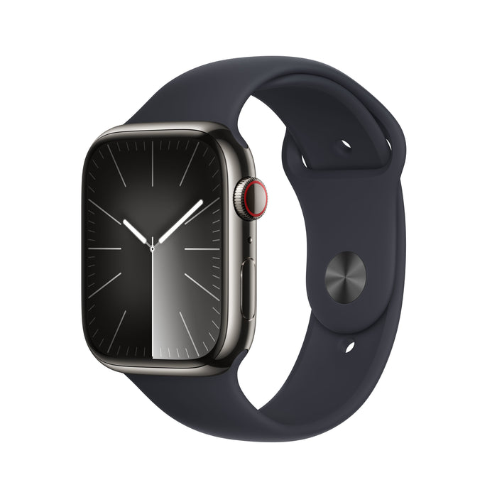 EAN 195949026010 - Apple Watch Series 9 45 mm Digital 396 x 484 Pixeles Pantalla táctil 4G Grafito Wifi GPS (satélite) imagen 1
