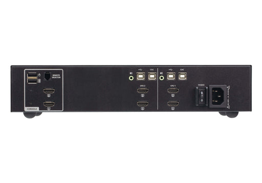 EAN 4710469342011 - ATEN CS1142H4C interruptor KVM Negro imagen 2