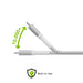 EAN 5711428071187 - dbramante1928 CB25ACGR7118 cable USB USB 2.0 2,5 m USB A USB C Blanco imagen 3