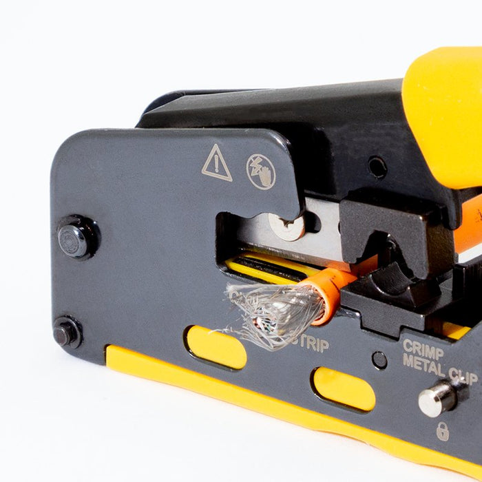 EAN 4052792062311 - LogiLink WZ0060 crimpadora Herramienta para prensar Negro, Amarillo imagen 5