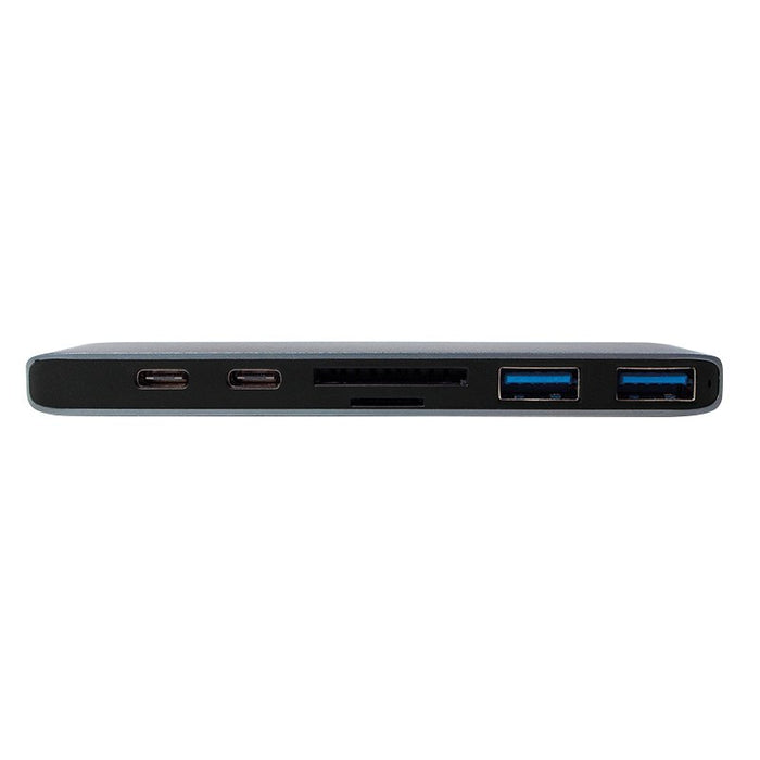 EAN 4052792048469 - LogiLink UA0302 base para portátil y replicador de puertos USB 3.2 Gen 1 (3.1 Gen 1) Type-C Aluminio, Neg imagen 5
