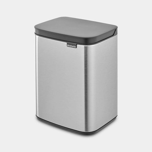 EAN 8710755222849 - Brabantia Bo Waste Bin 4 L Rectangular Acero Negro, Acero imagen 2