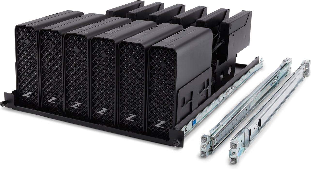 EAN 196548684854 - HP Z2 Mini G9 Rail Rack Kit Negro imagen 1