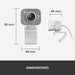 EAN 5099206087682 - Logitech 960-001297 cámara web 1920 x 1080 Pixeles USB Blanco imagen 23
