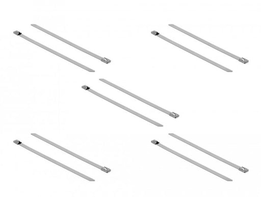 EAN 4043619187751 - DeLOCK 18775 presilla Brida reutilizable Acero inoxidable 10 pieza(s) imagen 1