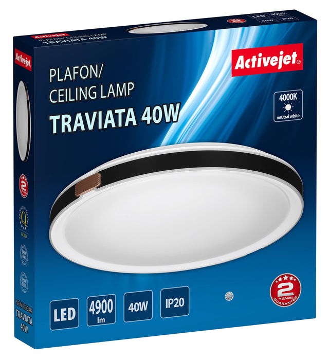 EAN 5901443122869 - Activejet AJE-TRAVIATA 40W iluminación de techo Bombilla(s) no reemplazable(s) imagen 4