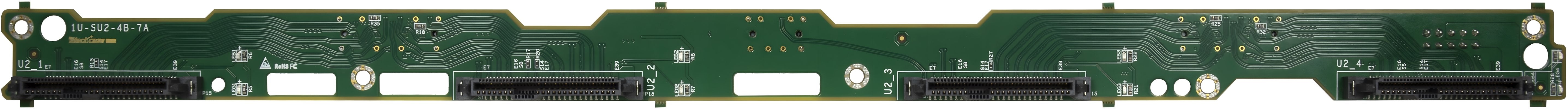 EAN 4260455649476 - Inter-Tech 88887405 panel bahía disco duro Placa de bus común o backplane Verde imagen 1