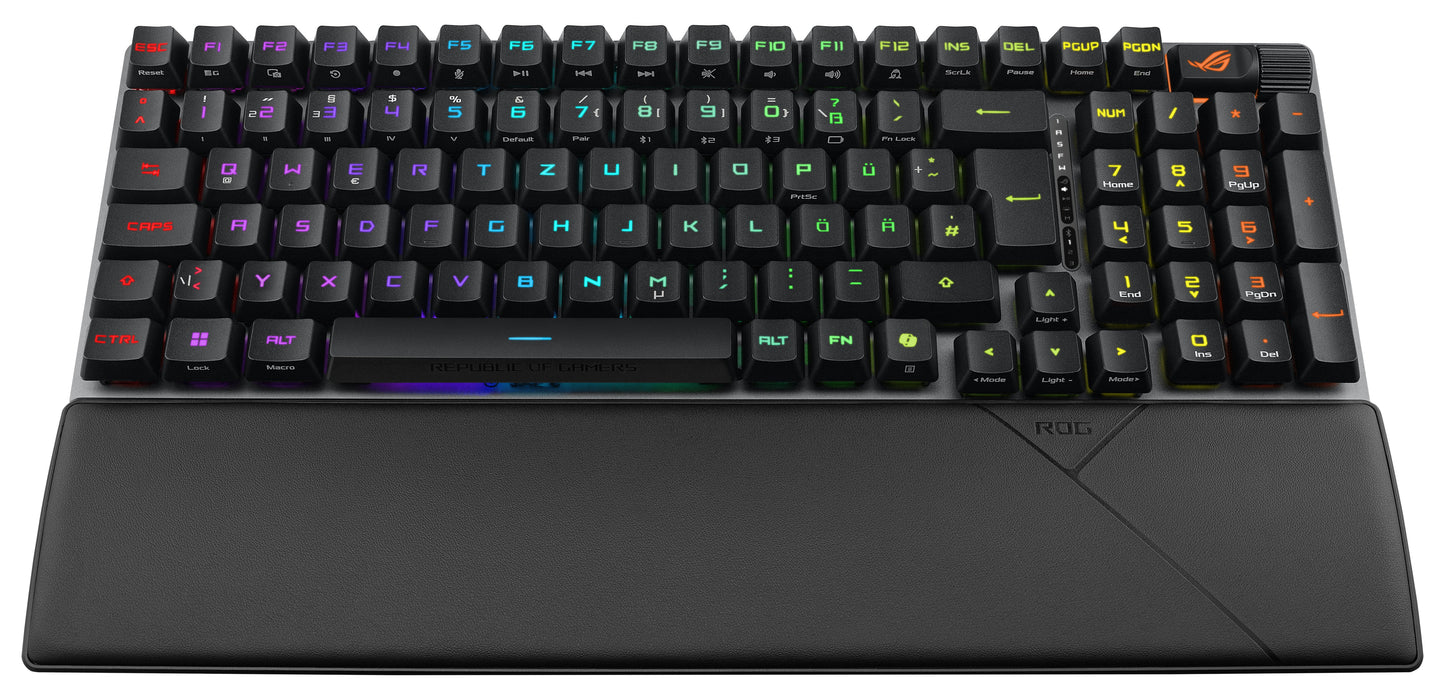 EAN 4711387517758 - ASUS ROG Strix Scope II 96 RX teclado Juego USB + RF Wireless + Bluetooth Negro imagen 3