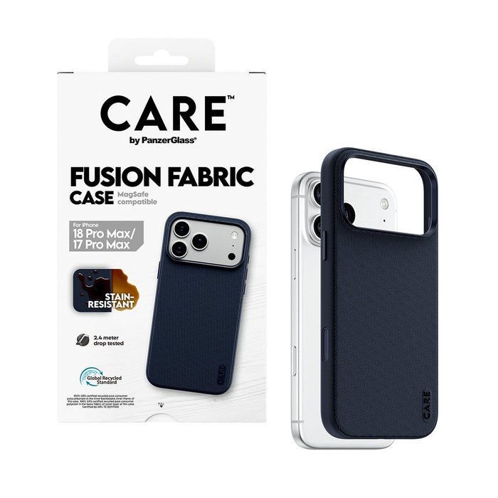 EAN 5715685044632 - PanzerGlass CARE™ by ® Fusion Fabric Case Blue w. MagSafe iPhone 18 Pro Max | 17 Pro Max funda para teléf imagen 5