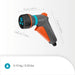 EAN 4066407024878 - Gardena 18375-20 pistola de pulverización de agua o boquilla Boquilla de lavado Gris, Naranja imagen 7
