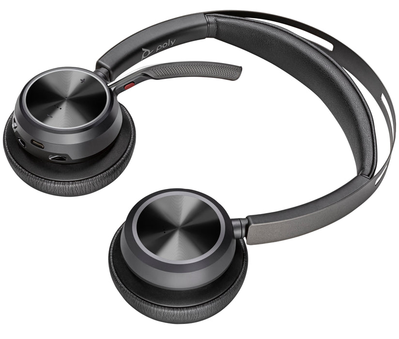 EAN 0198122157235 - HP Poly Voyager Focus 2 USB-C-C Headset +USB-C/A Adapter +Charging Stand Inalámbrico Diadema Business/Eve imagen 8