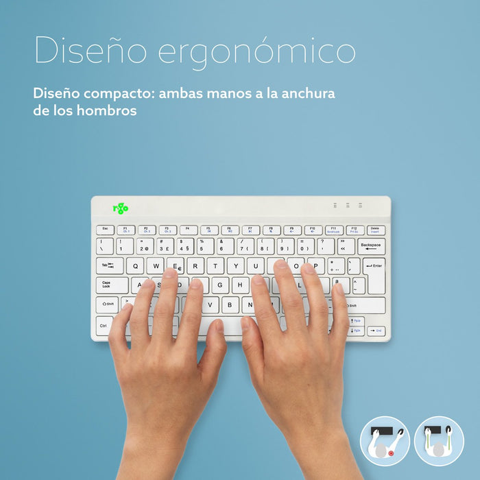 EAN 8719274492283 - R-Go Tools RGOCOPTWLWH teclado Universal Portugués imagen 11