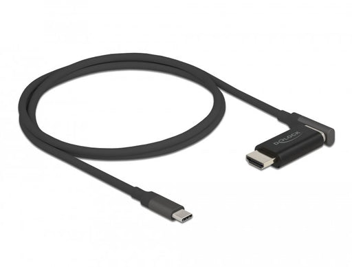 EAN 4043619666850 - DeLOCK 66685 adaptador de cable de vídeo 1,2 m HDMI tipo A (Estándar) USB Tipo C Negro imagen 2