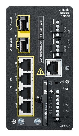 EAN 0889728463744 - Cisco Catalyst IE3100 Gestionado L2 Gigabit Ethernet (10/100/1000) Negro imagen 1