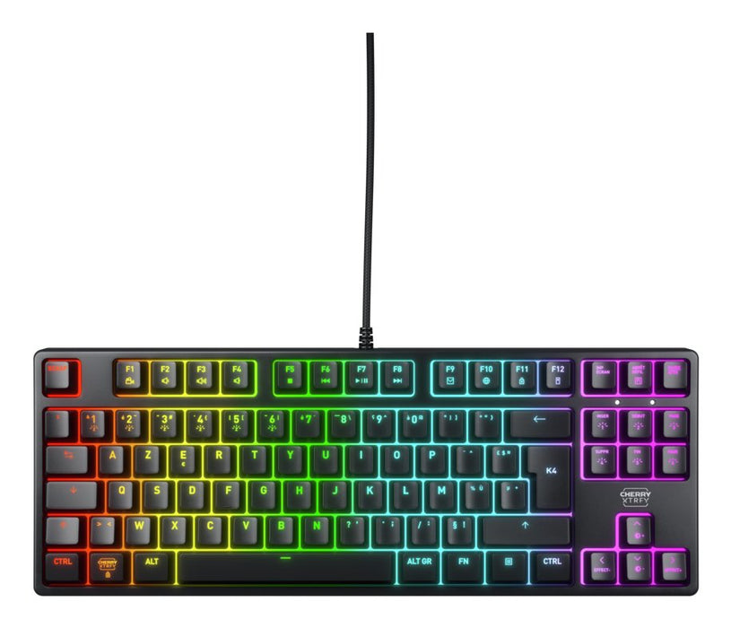 EAN 7340086914499 - CHERRY K4V2 TKL teclado Juego USB AZERTY Francés Negro imagen 1