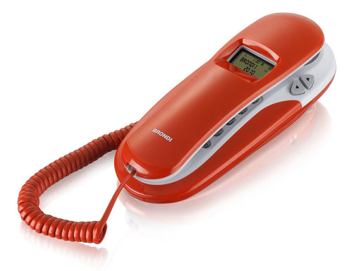 EAN 8015908737721 - Brondi KENOBY CID Teléfono analógico Identificador de llamadas Rojo, Blanco imagen 1