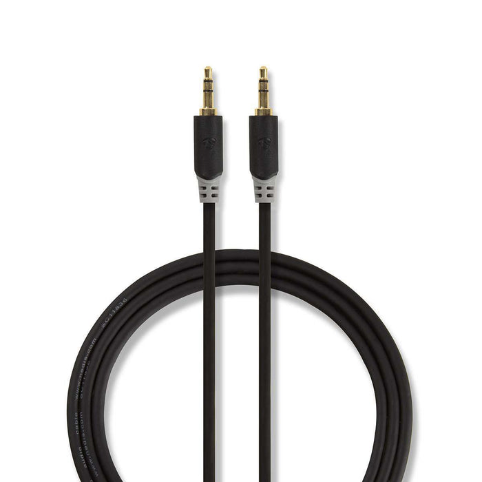 EAN 5412810264889 - Nedis CABW22000AT10 cable de audio 1 m 3,5mm Antracita imagen 1