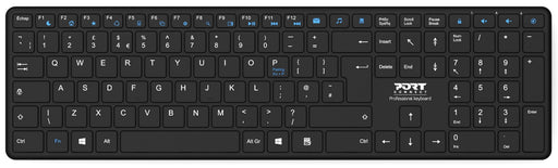 EAN 3567042030350 - Port Designs 900903-R-DE teclado Hogar Bluetooth QWERTZ Alemán Negro imagen 1
