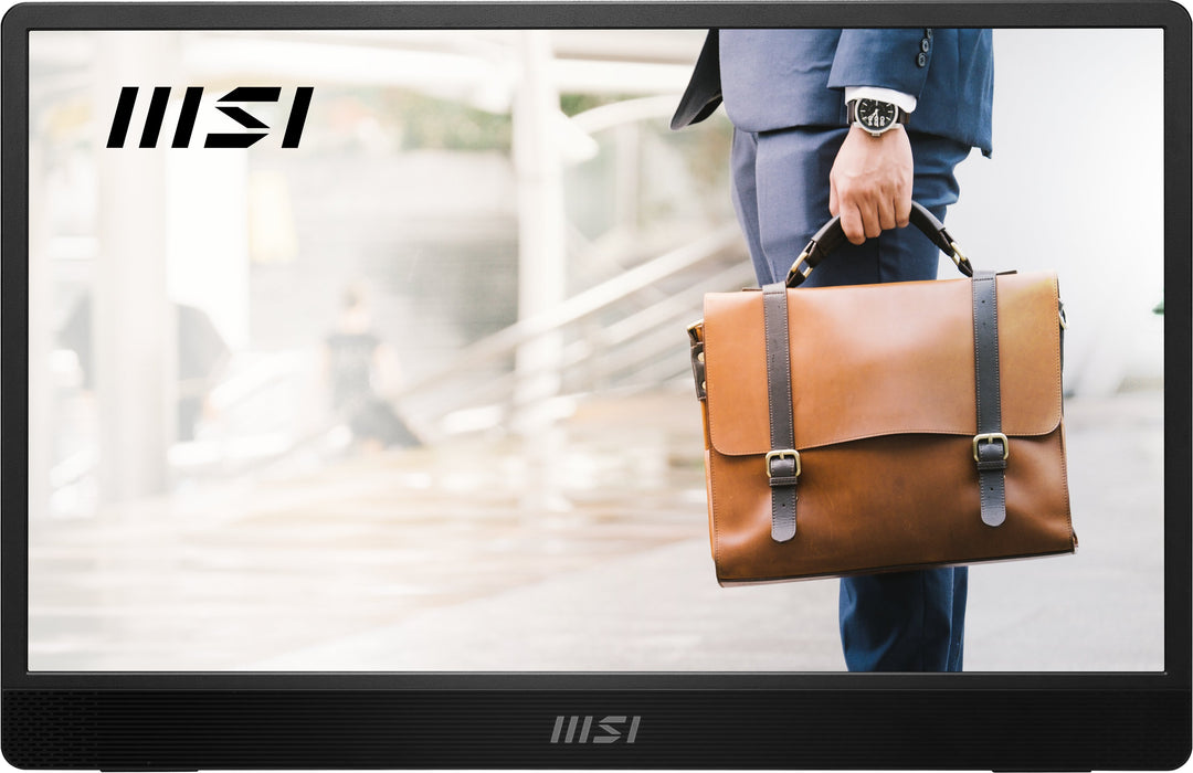 EAN 4711377195539 - MSI PRO MP161 E2U monitor o TV portátil Monitor portátil Negro 39,6 cm (15.6") LED 1920 x 1080 Pixeles imagen 1