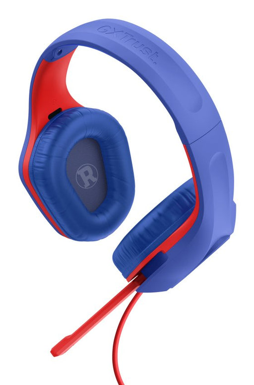 EAN 8713439257380 - Trust GXT 415SM Zirox Auriculares Alámbrico Diadema Juego Azul, Rojo imagen 2