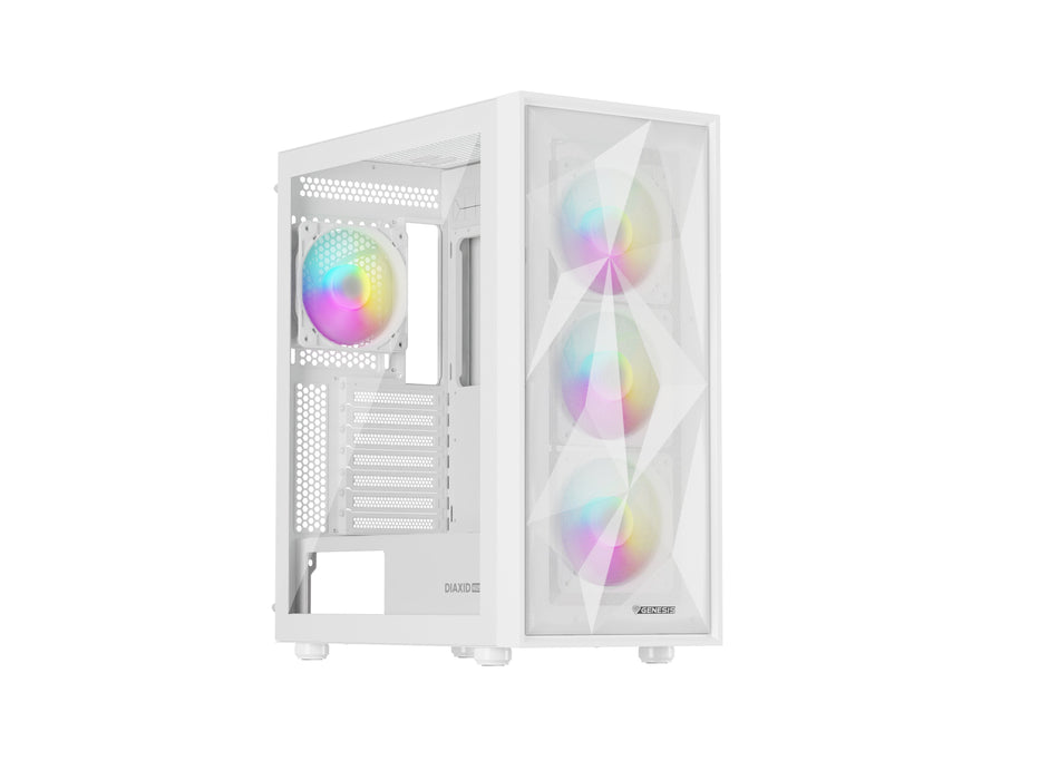 EAN 5901969444544 - GENESIS Diaxid 605 ARGB Midi Tower Blanco imagen 4