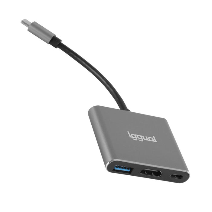 EAN 8435364318461 - iggual IGG318461 base para portátil y replicador de puertos USB 3.2 Gen 1 (3.1 Gen 1) Type-C Negro imagen 21