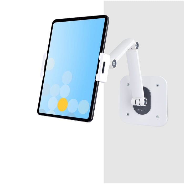 EAN 0065030895811 - StarTech.com ADJ-TABLET-STAND-W mueble y soporte para dispositivo multimedia Blanco Tableta Carro para ad imagen 8