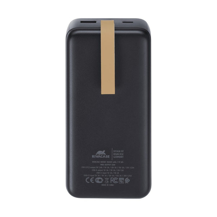 EAN 4260709014043 - Rivacase VA1083 batería externa Polímero de litio 30000 mAh Negro imagen 5