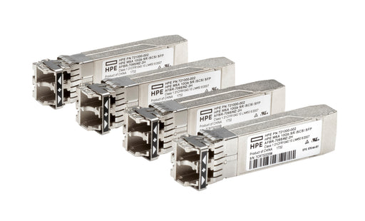 EAN 0190017186375 - HPE MSA 10Gb Short Range iSCSI SFP+ 4-pack Transceiver red modulo transceptor Fibra óptica 10000 Mbit/s S imagen 2