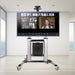 EAN 0065030906302 - StarTech.com 1110C-MOBILE-TV-CART soporte para TV 2,54 m (100") Negro, Plata imagen 13