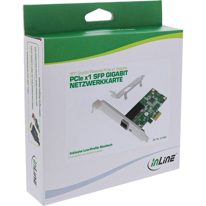 EAN 4043718333271 - InLine 51129A tarjeta y adaptador de interfaz Interno SFP imagen 6