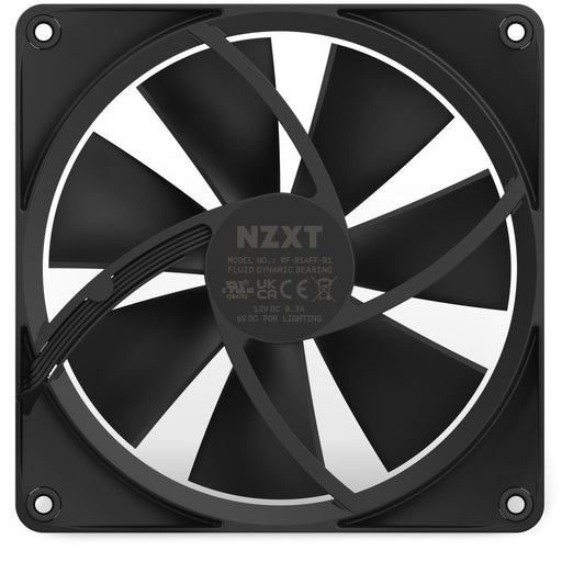 EAN 5060301699889 - NZXT F140 RGB Carcasa del ordenador Ventilador 14 cm Negro 1 pieza(s) imagen 1