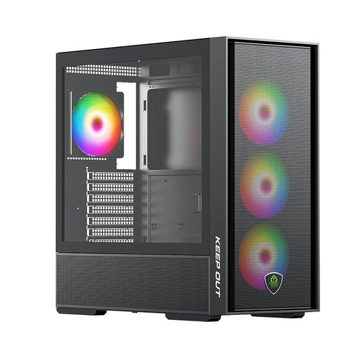 EAN 8435099535591 - KeepOut XC-805 MESH carcasa de ordenador Torre Negro imagen 2