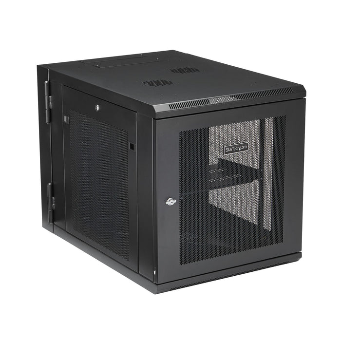 EAN 0065030870436 - StarTech.com RK1232WALHM armario rack Bastidor de pared Negro imagen 2