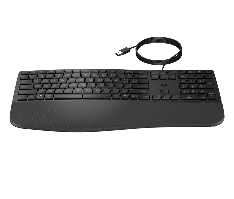 EAN 0197498232676 - HP 485 Comfort Wired Keyboard teclado Oficina USB Negro imagen 1