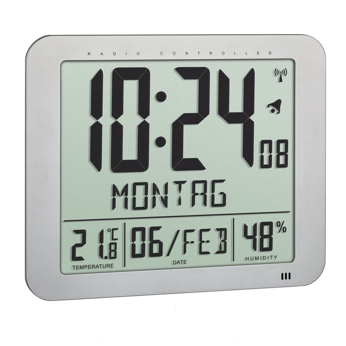EAN 4009816030634 - TFA-Dostmann 60.4516.54 despertador Gris imagen 1