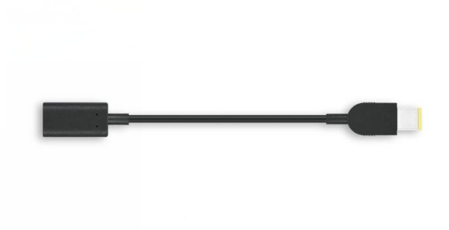 EAN 0193386067351 - Lenovo 4X90U45346 cable USB 0,018 m USB-C Slim-tip Negro imagen 1