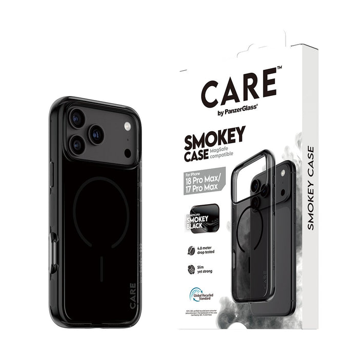 EAN 5715685044380 - PanzerGlass CARE™ by ® Smokey Case w. Black MagSafe iPhone 2026 Pro Max | 17 Pro Max funda para teléfono  imagen 6