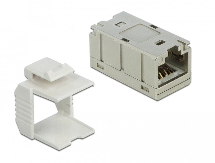 EAN 4043619860128 - DeLOCK 86012 cambiador de género para cable Gris imagen 3