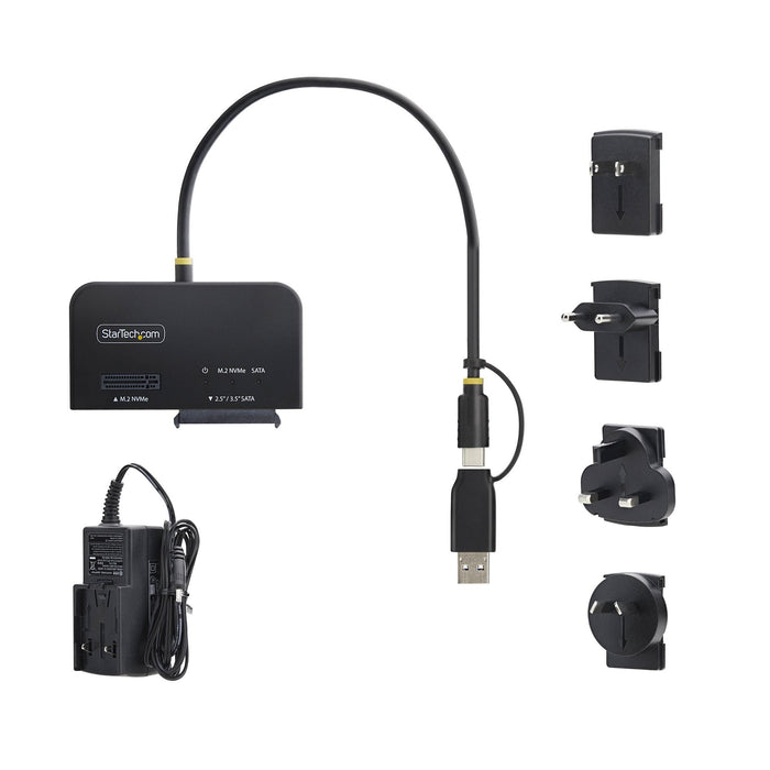 EAN 65030920575 - StarTech.com USB31CSAT3M2E base de conexión para disco duro USB 3.2 Gen 2 (3.1 Gen 2) Type-C Negro imagen 7