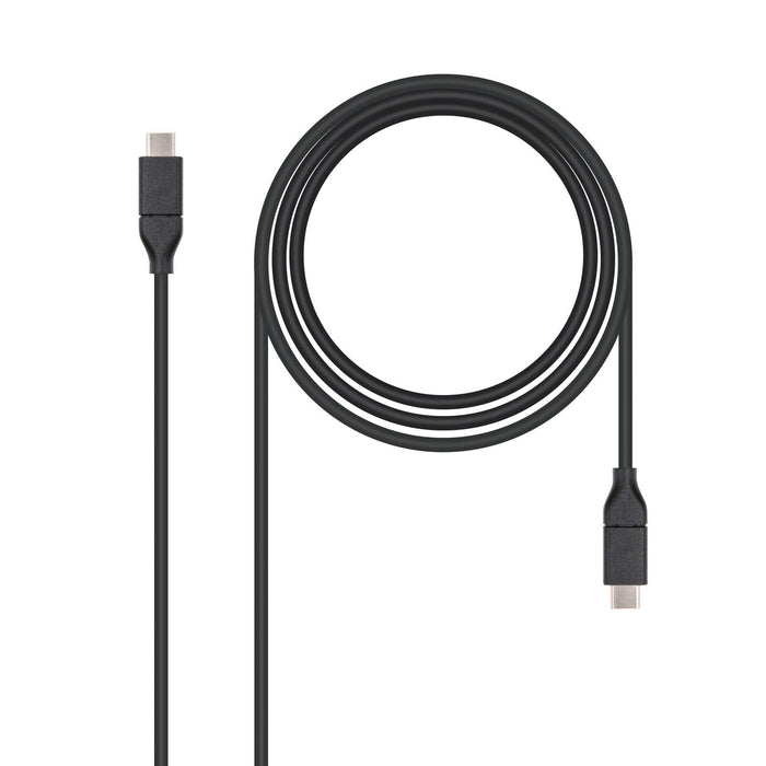EAN 8433281007819 - Nanocable USB 3.1, 1m cable USB USB 3.2 Gen 2 (3.1 Gen 2) USB C Negro imagen 1