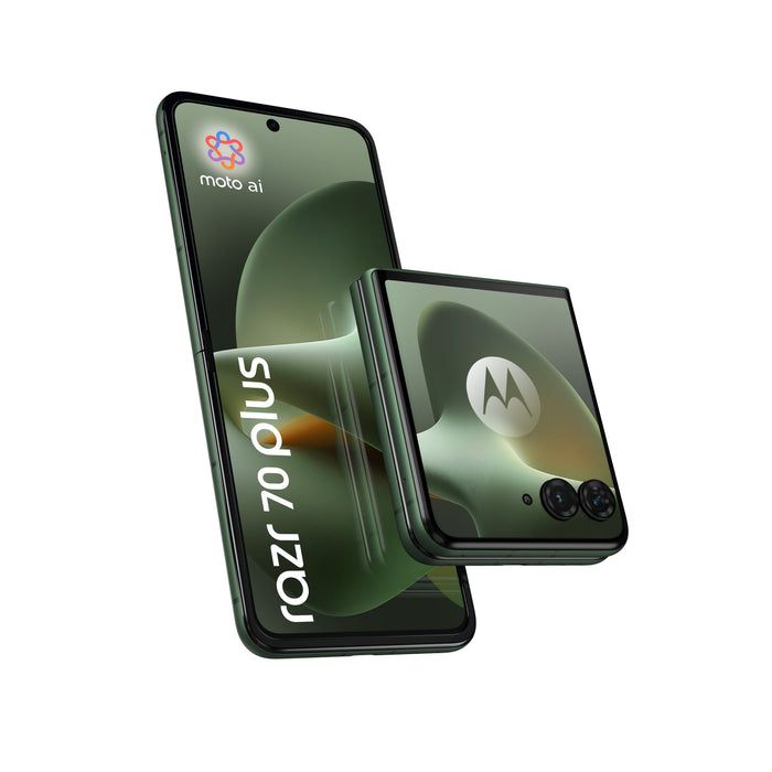 EAN 840493618555 - Motorola razr 70 plus 17,5 cm (6.9") SIM doble Android 16.0 5G USB Tipo C 12 GB 512 GB 4500 mAh Verde oscu imagen 1