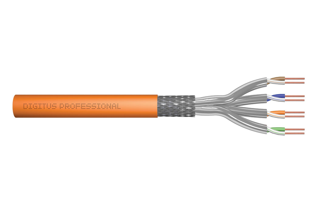 EAN 4016032480792 - Digitus DK-1743-VH-250 cable de red Naranja Cat7 S/FTP (S-STP) imagen 1