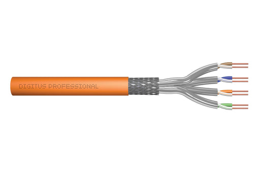 EAN 4016032480792 - Digitus DK-1743-VH-250 cable de red Naranja Cat7 S/FTP (S-STP) imagen 1